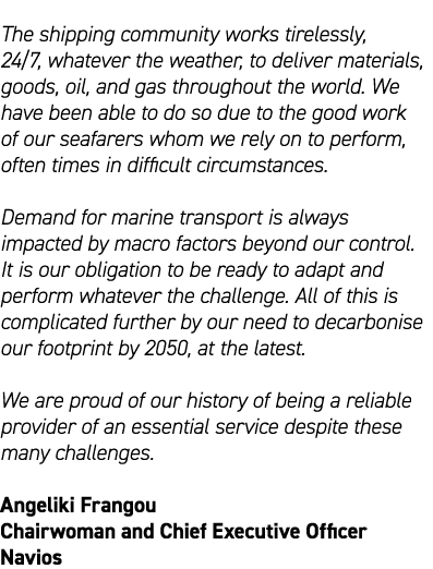 The shipping community works tirelessly, 24/7, whatever the weather, to deliver materials, goods, oil, and gas throug...