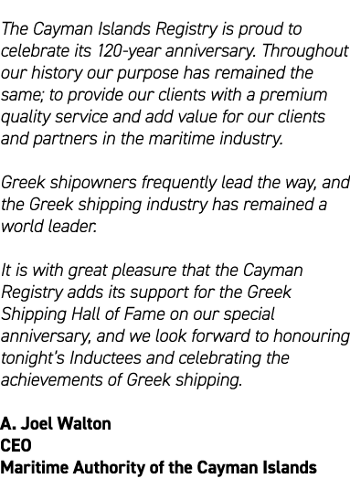 The Cayman Islands Registry is proud to celebrate its 120 year anniversary. Throughout our history our purpose has re...