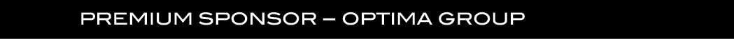  PREMIUM SPONSOR – OPTIMA GROUP 